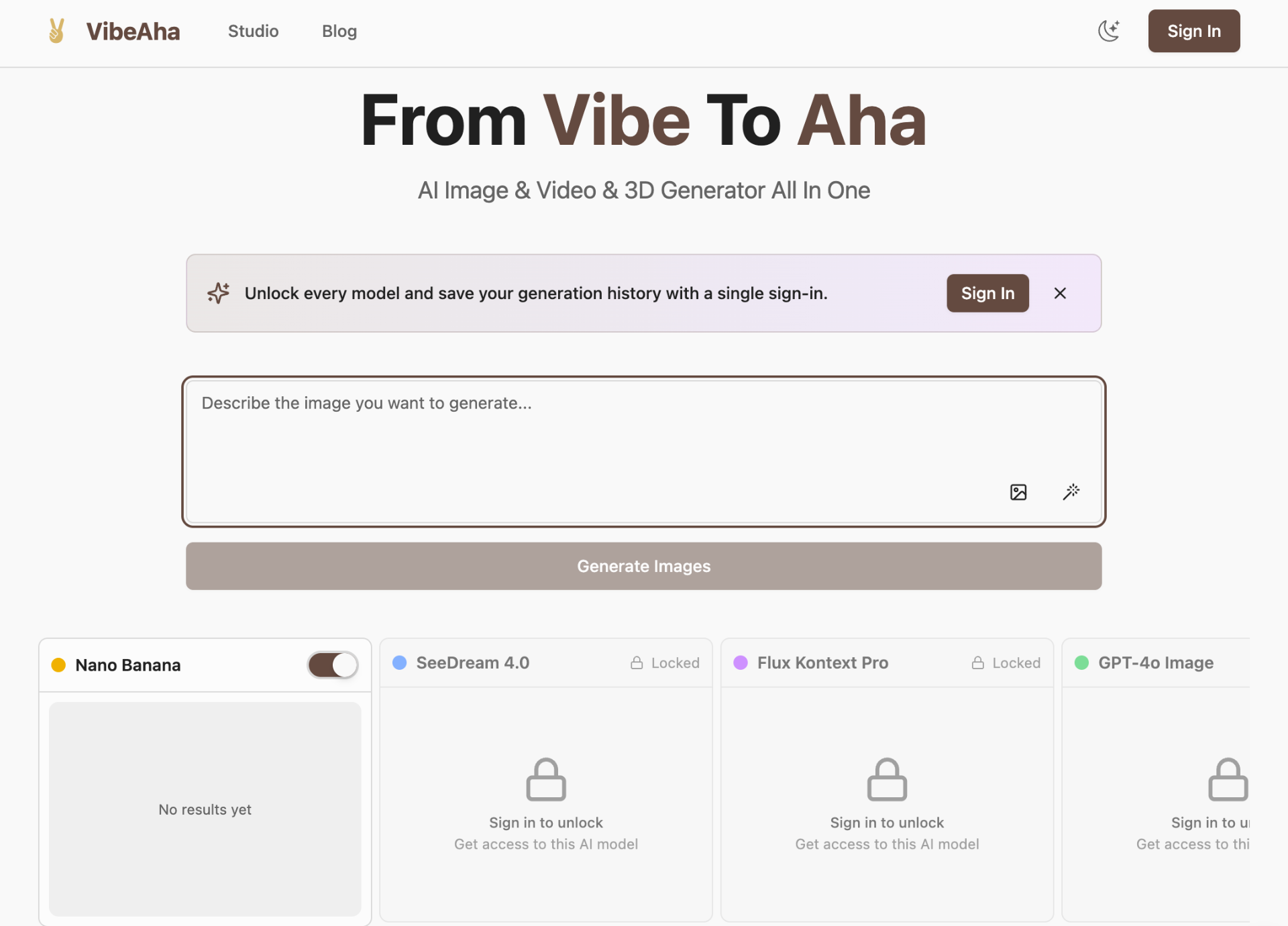 vibeaha screenshot and logo